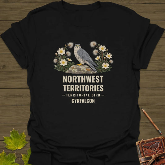 Northwest Territories Bird T-Shirt in Black