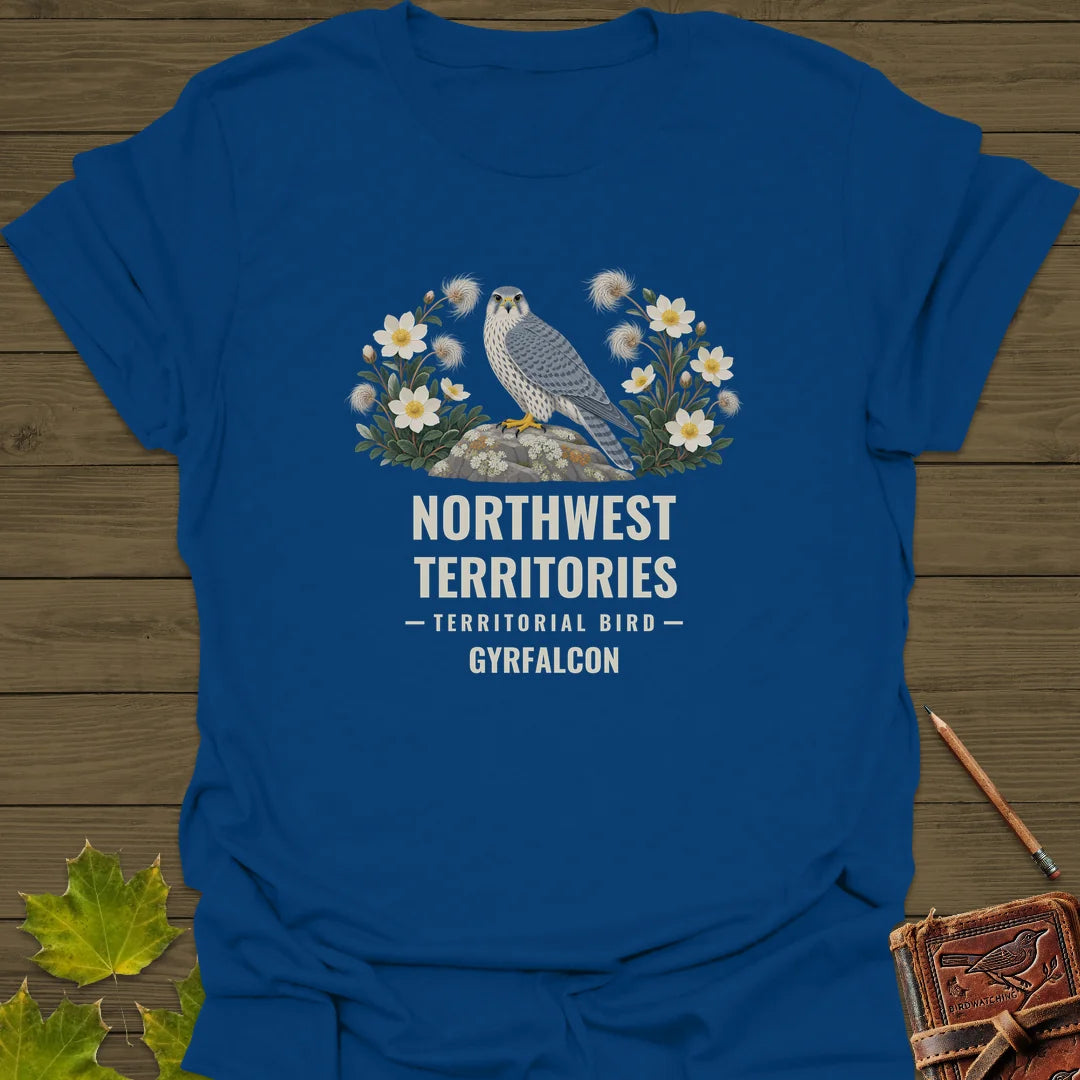 Northwest Territories Bird T-Shirt in Royal