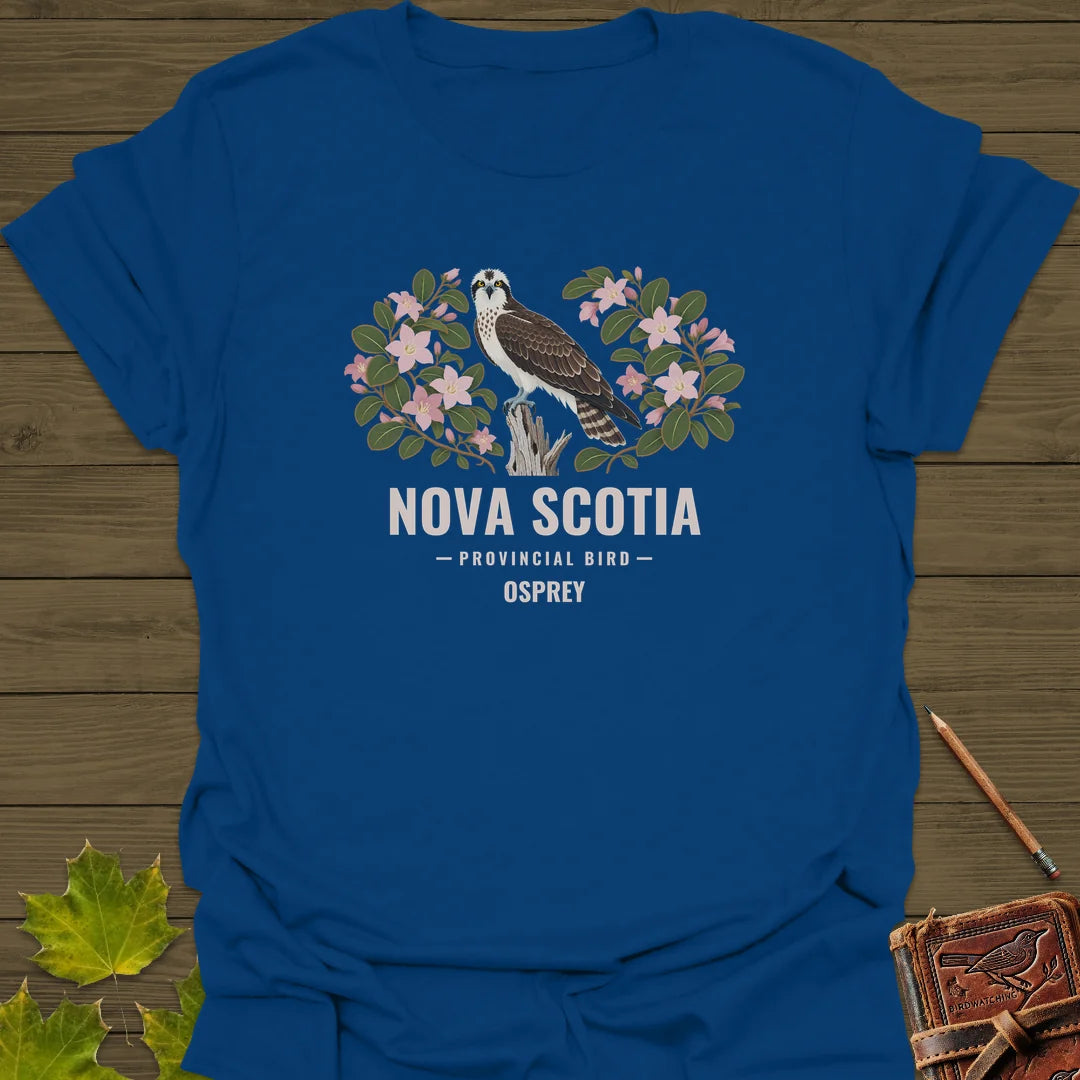 Nova Scotia Provincial Bird T-Shirt in Royal