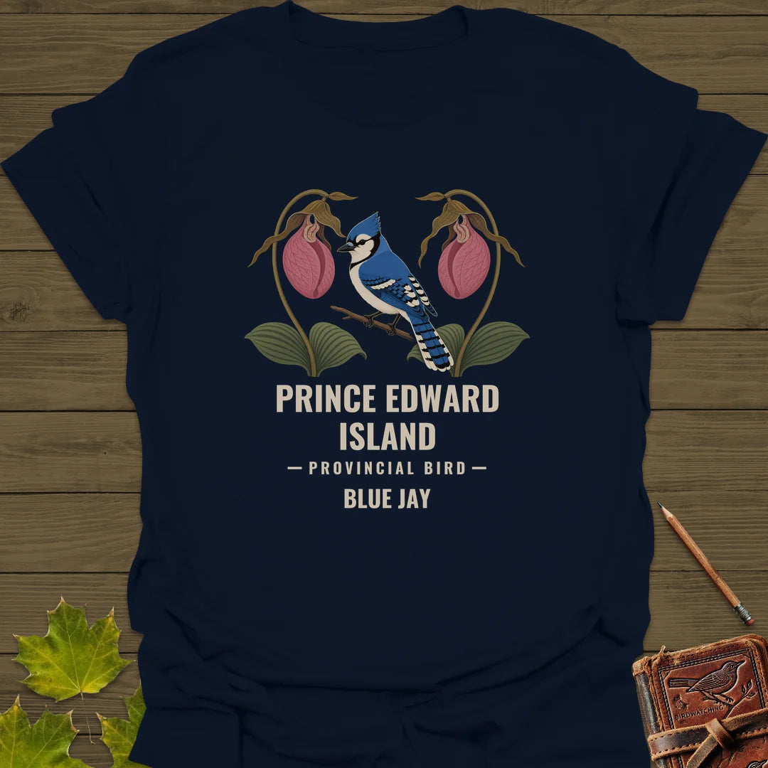 Prince Edward Island Provincial Bird T-Shirt in Navy