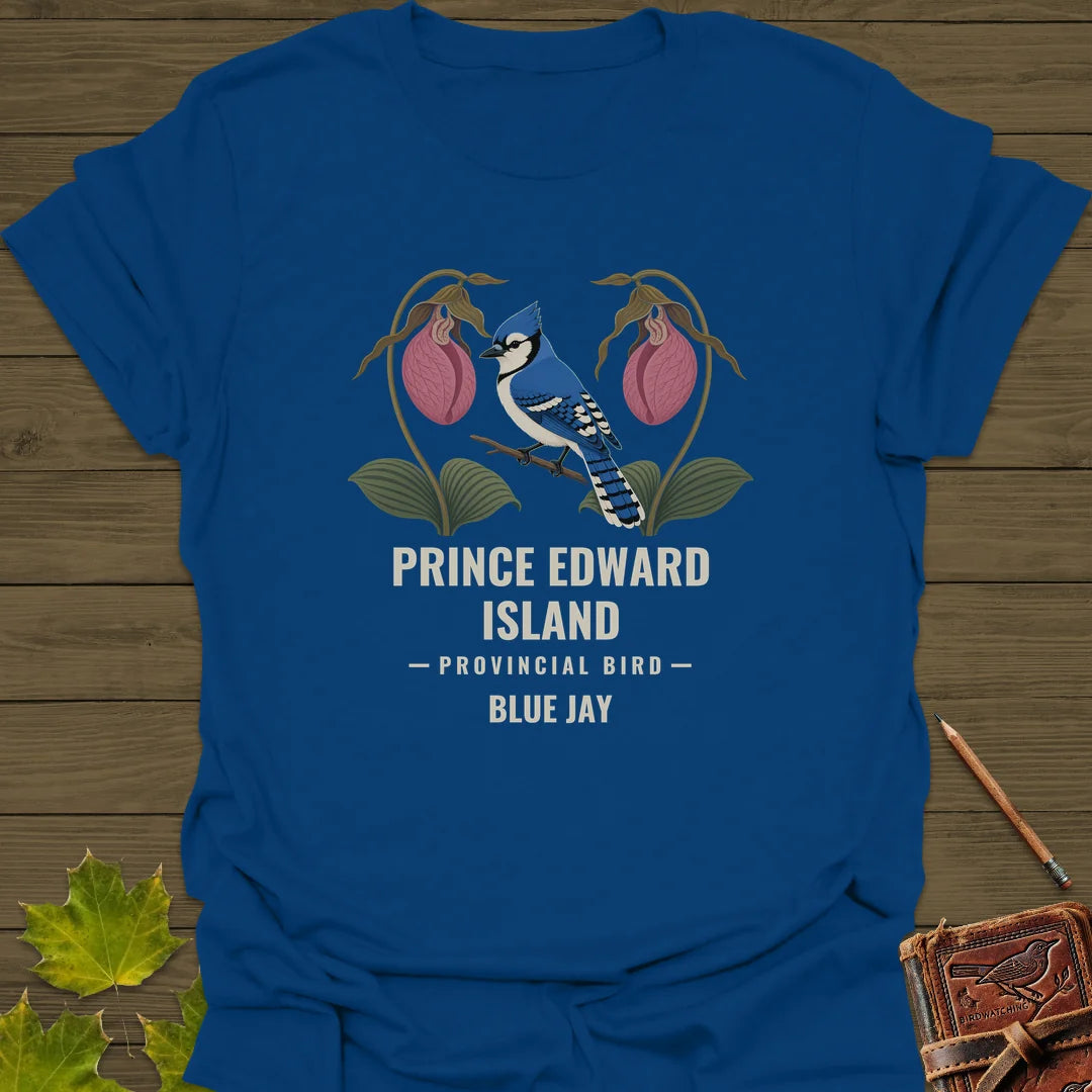 Prince Edward Island Provincial Bird T-Shirt in Royal