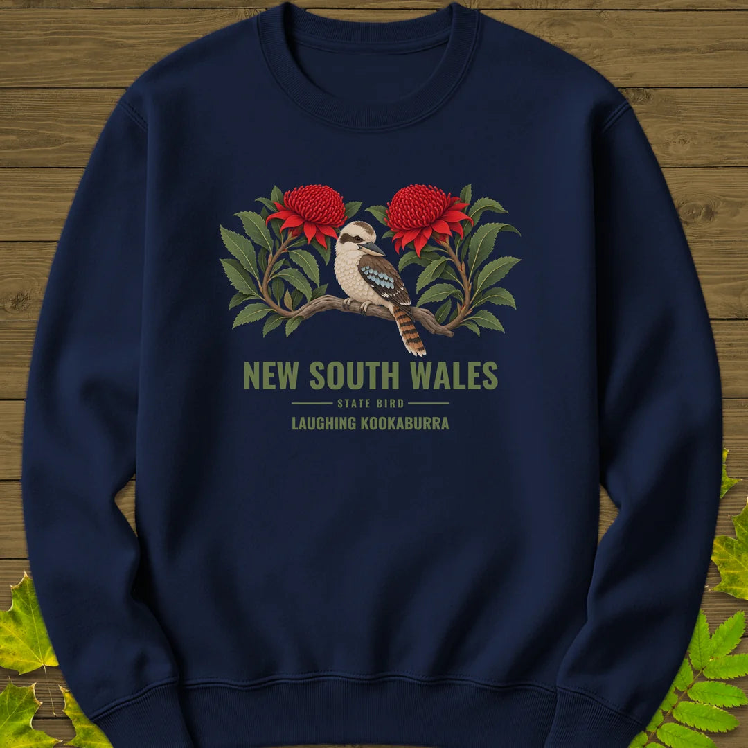 New South Wales State Bird Sweatshirt in Navy