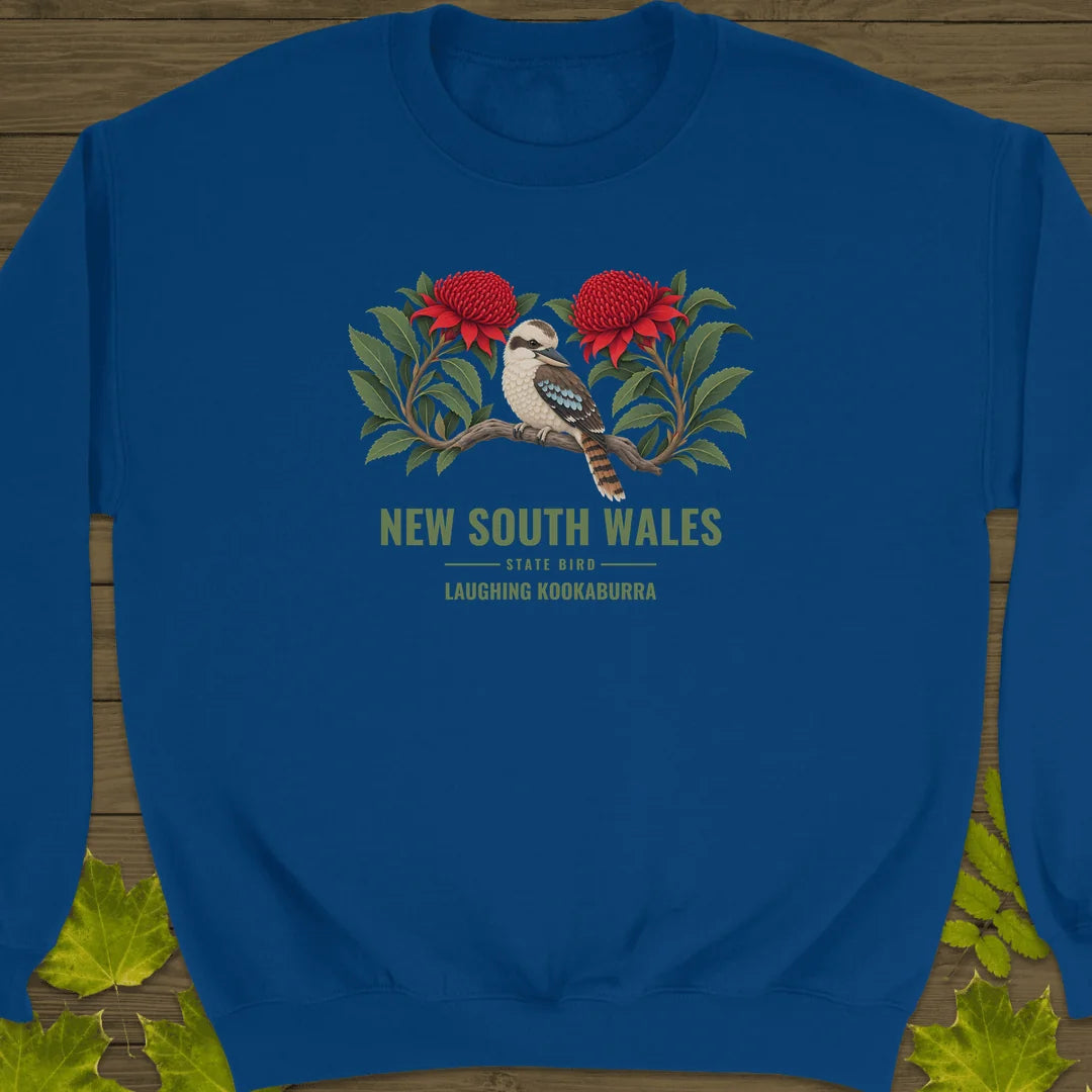 New South Wales State Bird Sweatshirt in Royal