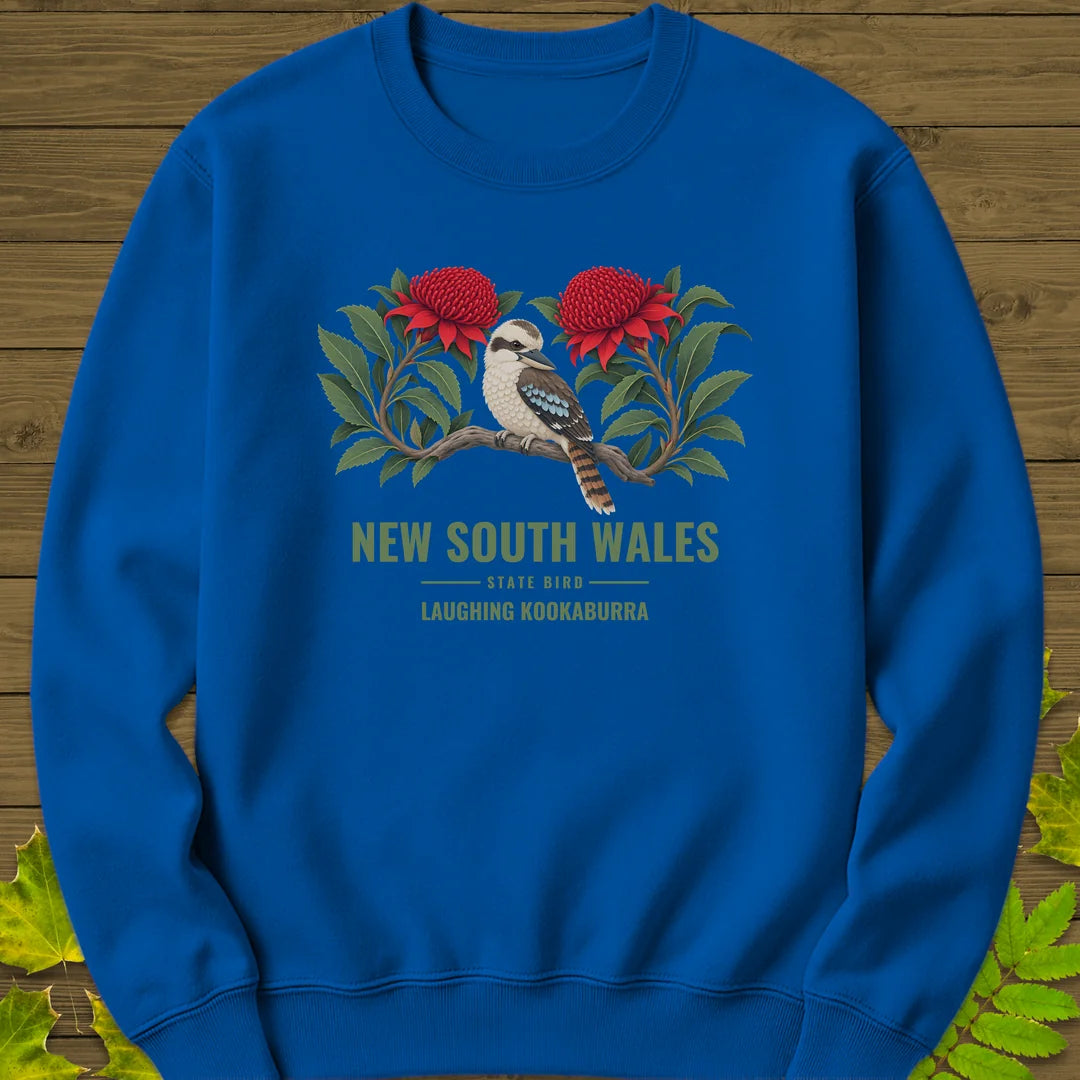 New South Wales State Bird Sweatshirt in Royal
