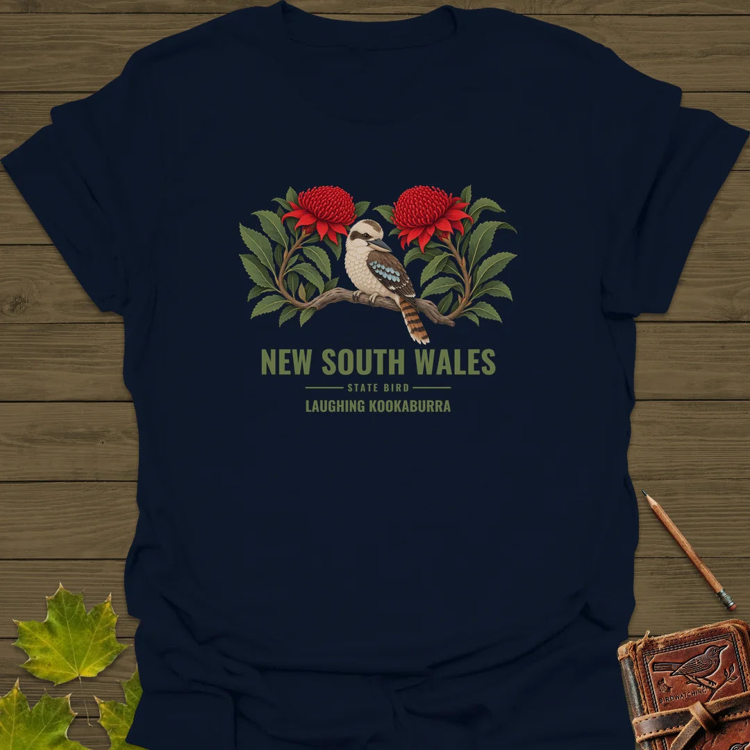 New South Wales State Bird T-Shirt in Navy