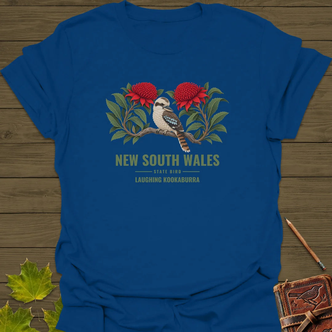 New South Wales State Bird T-Shirt in Royal