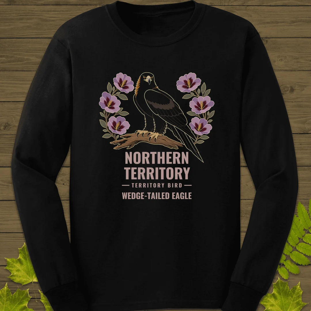 Northern Territory Bird Long Sleeve in Black