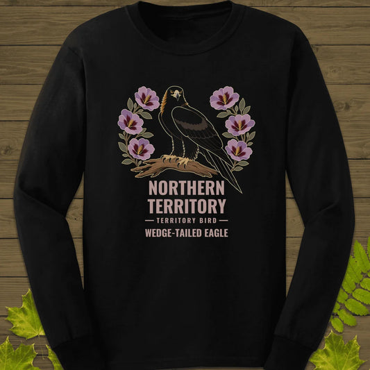 Northern Territory Bird Long Sleeve in Black