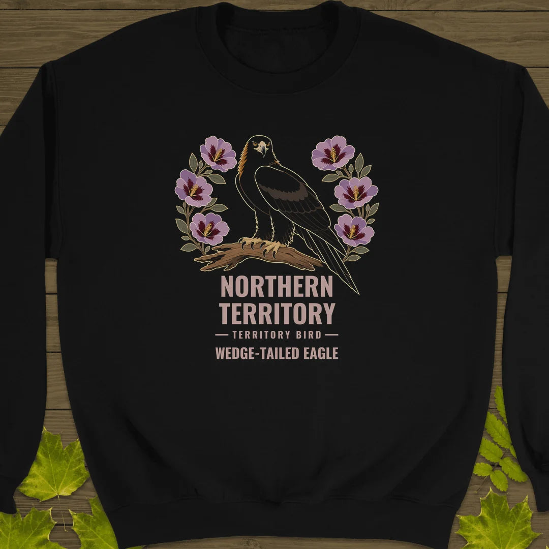 Northern Territory Bird Sweatshirt in Black