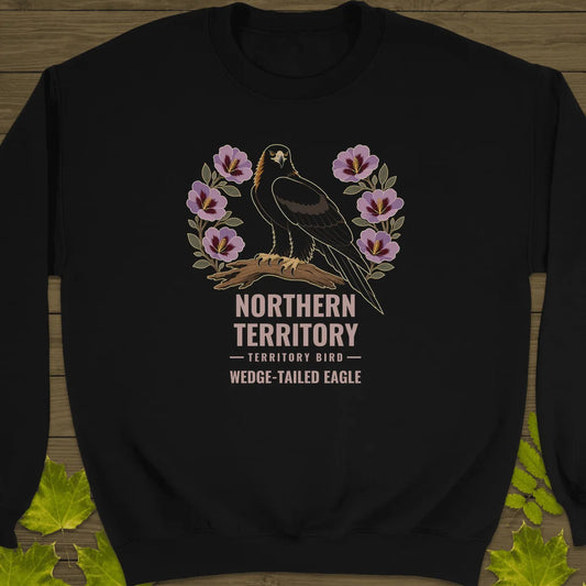 Northern Territory Bird Sweatshirt in Black