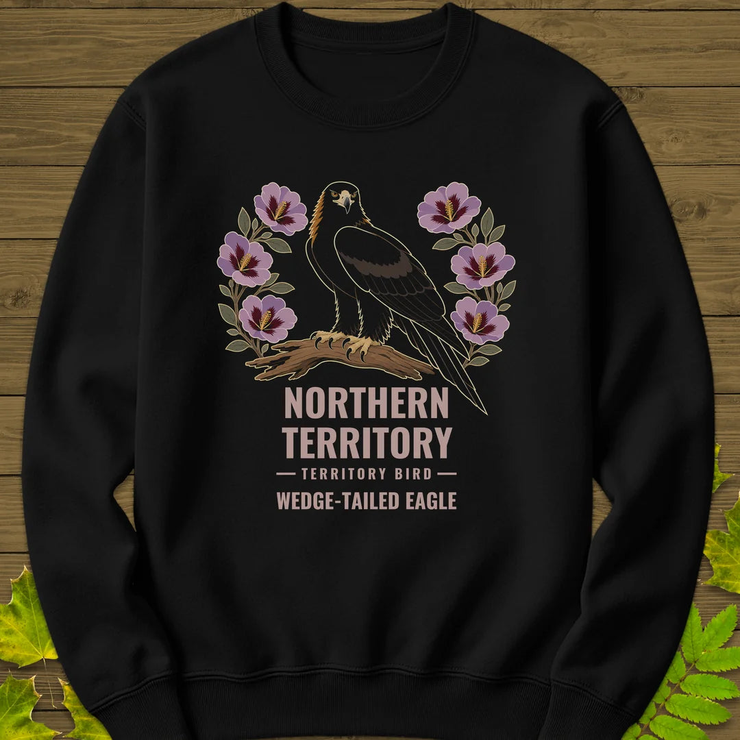 Northern Territory Bird Sweatshirt in Black