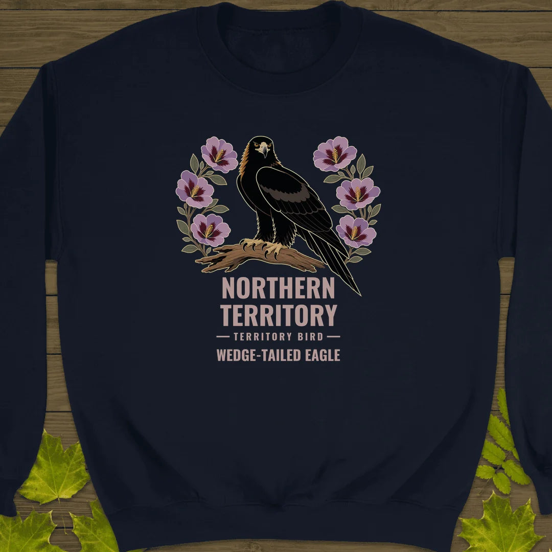 Northern Territory Bird Sweatshirt in Navy