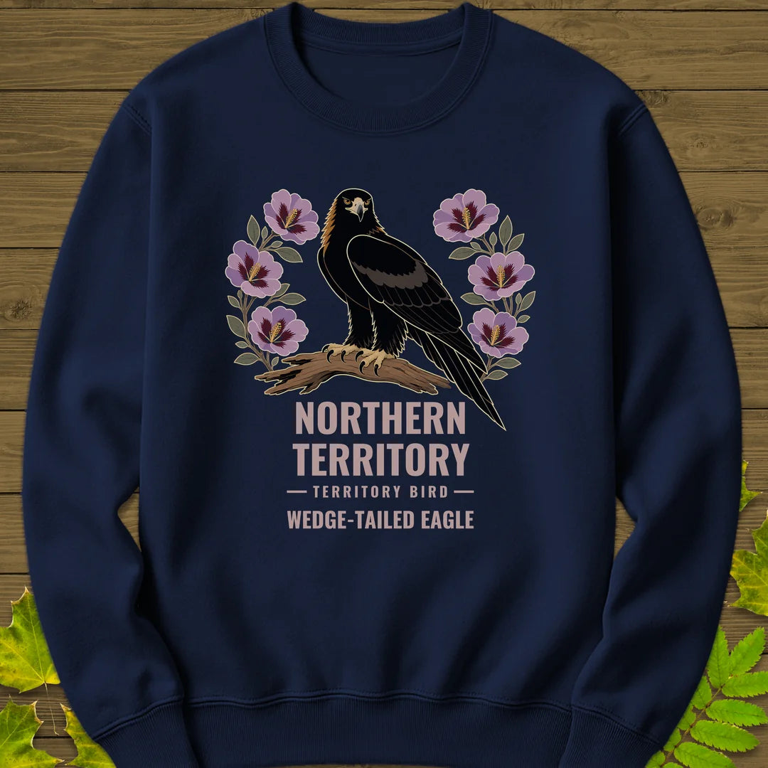 Northern Territory Bird Sweatshirt in Navy