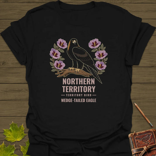 Northern Territory Bird T-Shirt in Black