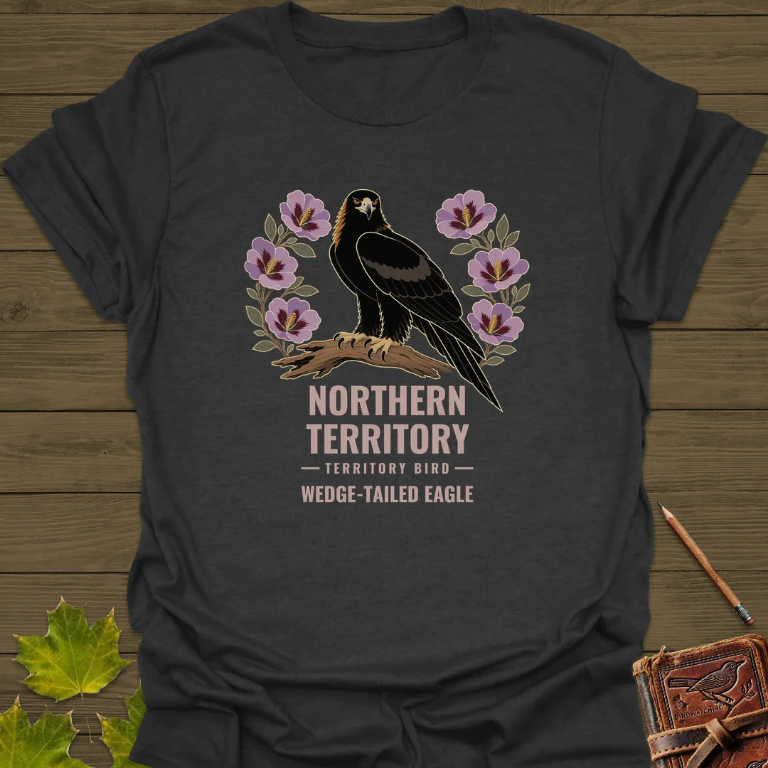 Northern Territory Bird T-Shirt in Dark Heather