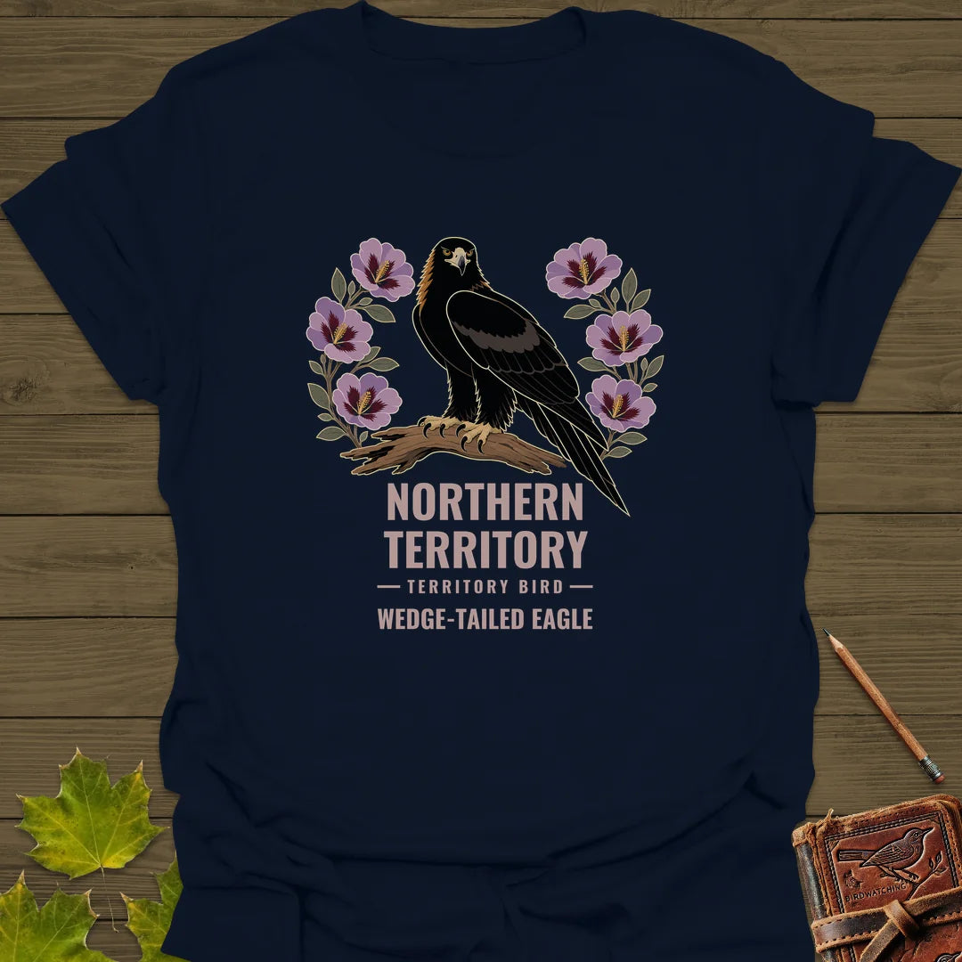 Northern Territory Bird T-Shirt in Navy