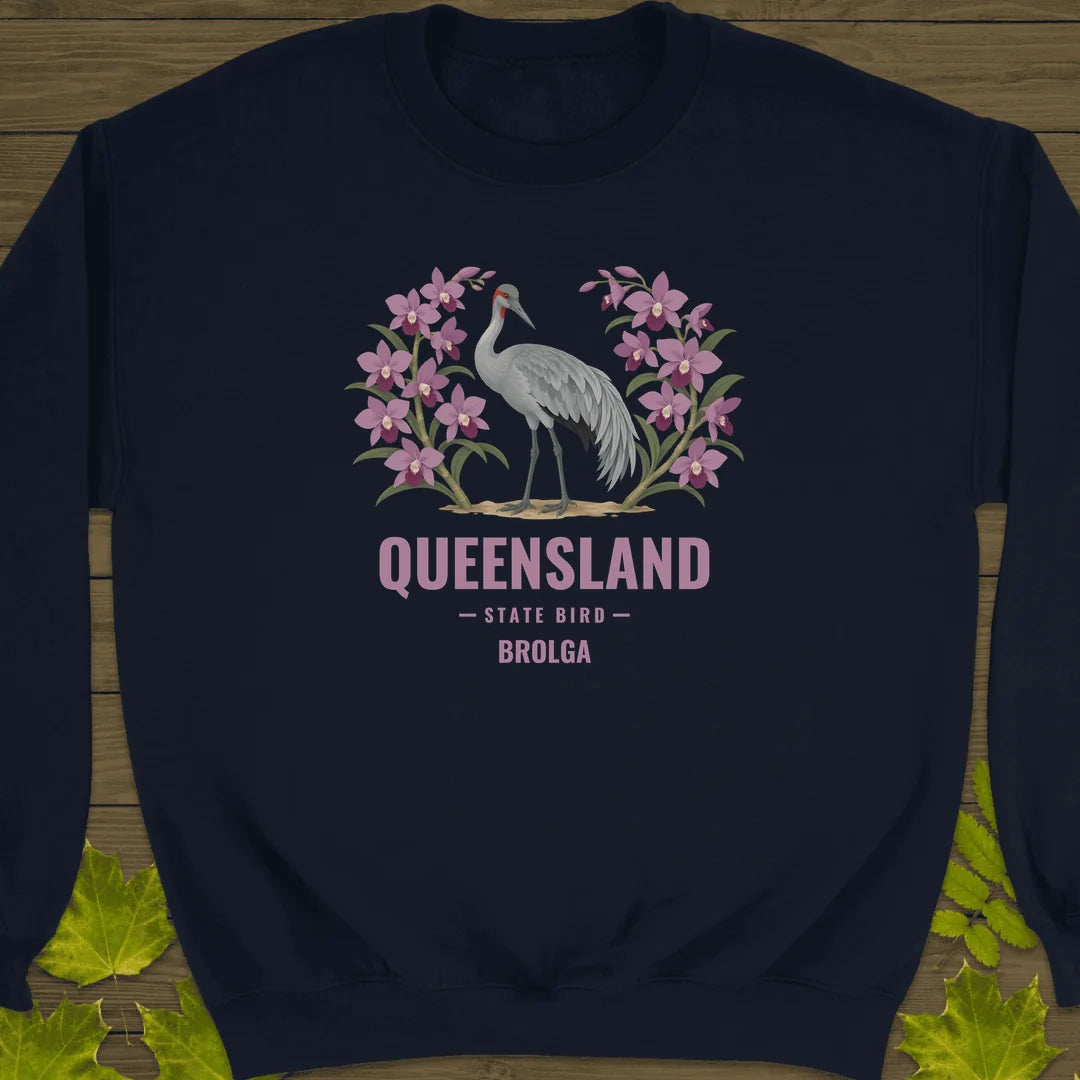 Queensland State Bird Sweatshirt in Navy