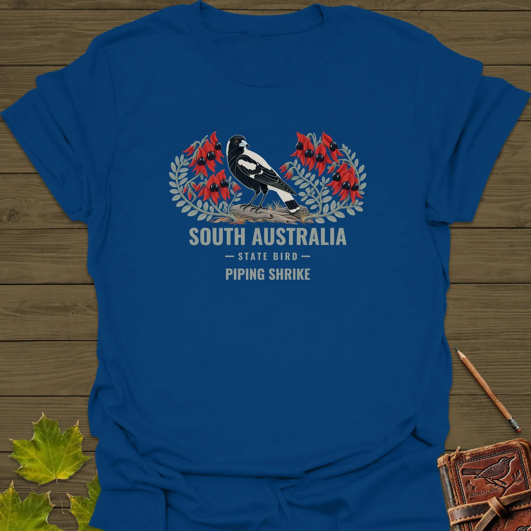 South Australia State Bird T-Shirt in Royal