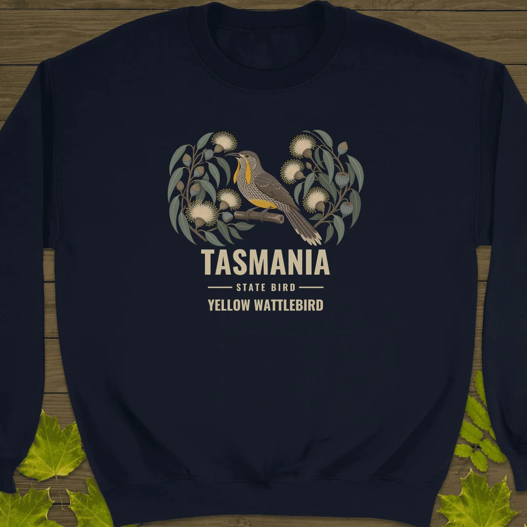 Tasmania State Bird Sweatshirt in Navy