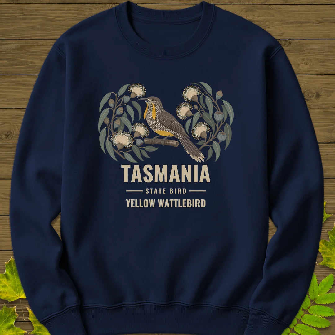 Tasmania State Bird Sweatshirt in Navy