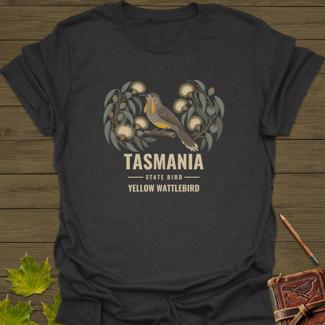 Tasmania State Bird T-Shirt in Dark Heather