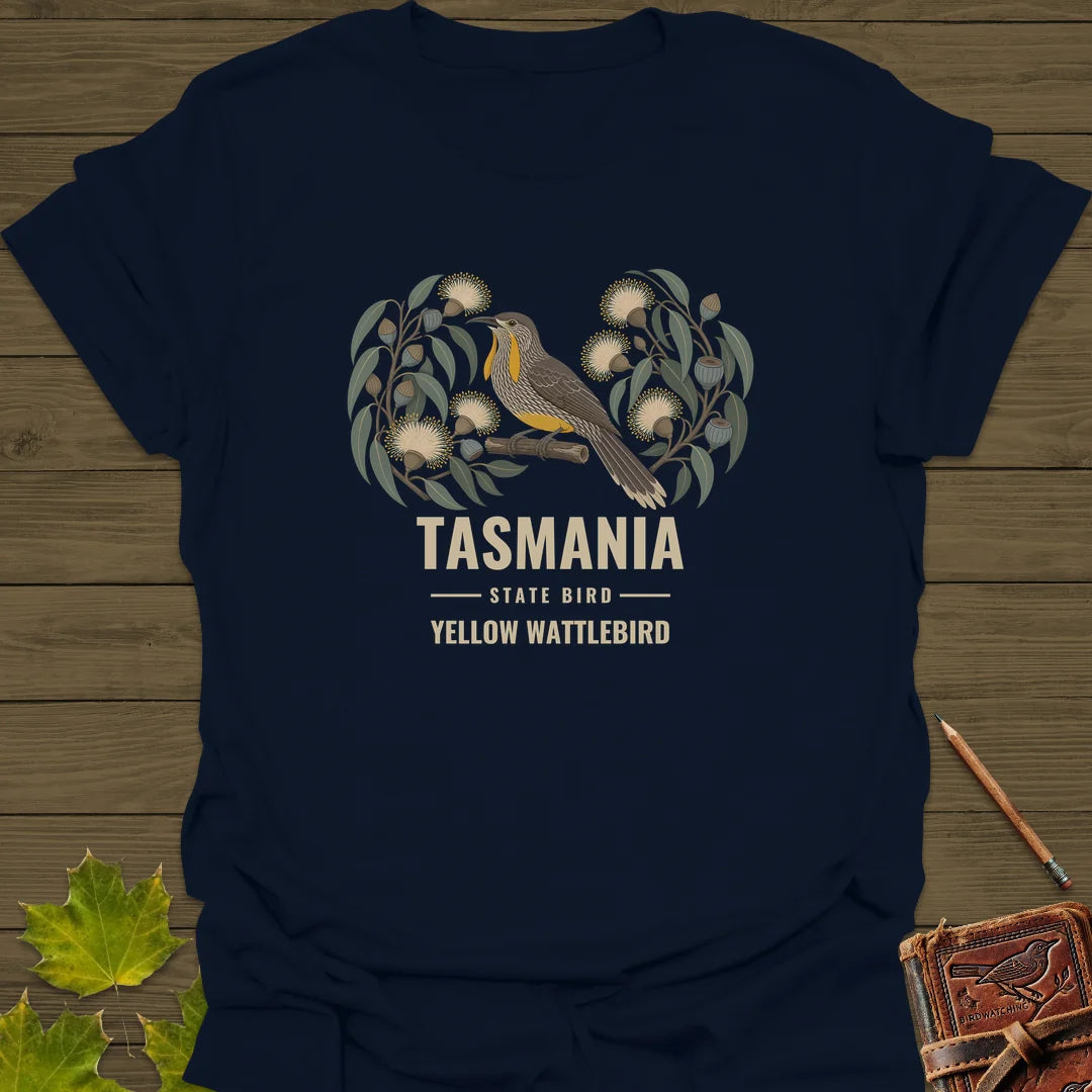 Tasmania State Bird T-Shirt in Navy