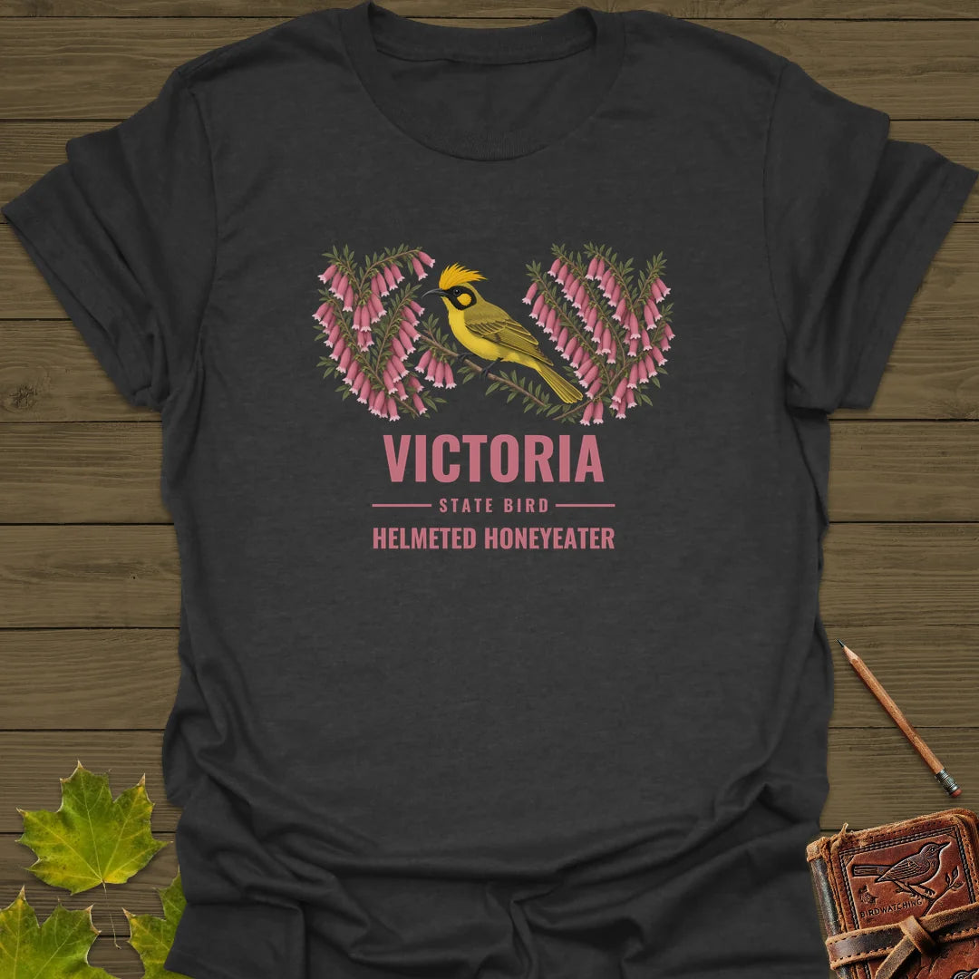 Victoria State Bird T-Shirt in Dark Heather