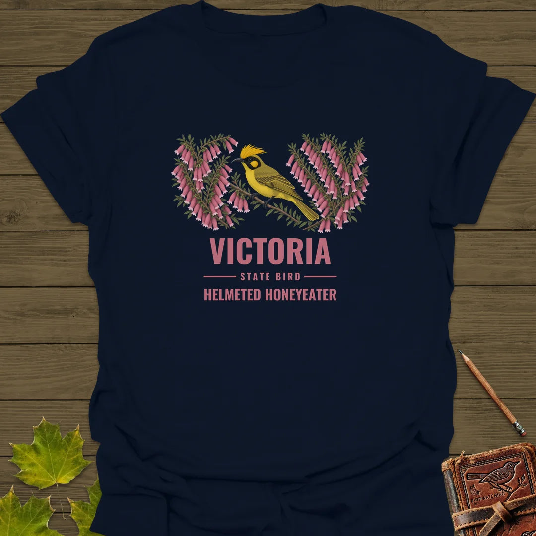 Victoria State Bird T-Shirt in Navy