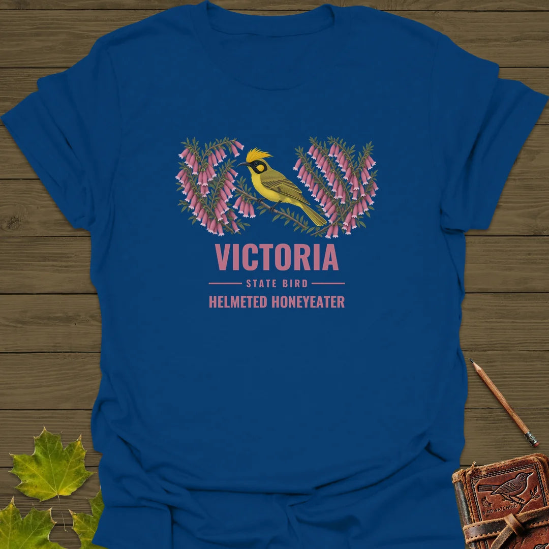 Victoria State Bird T-Shirt in Royal