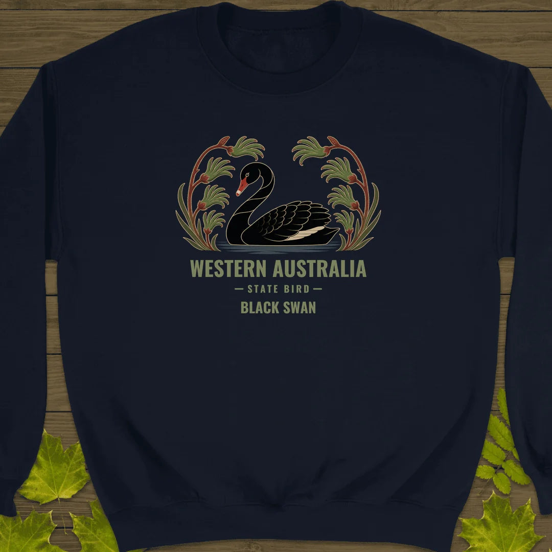 Western Australia State Bird Sweatshirt in Navy