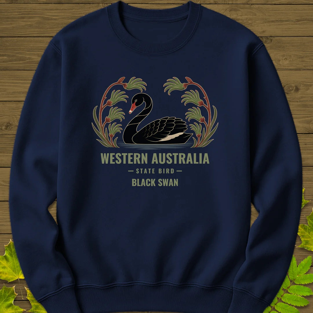 Western Australia State Bird Sweatshirt in Navy