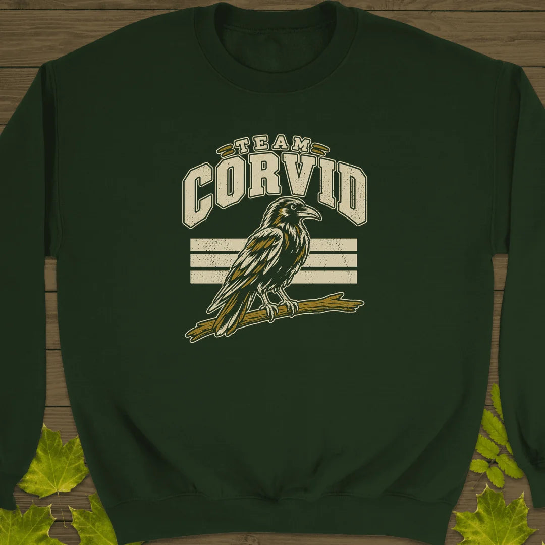 Team Corvid Sweatshirt in Forest Green
