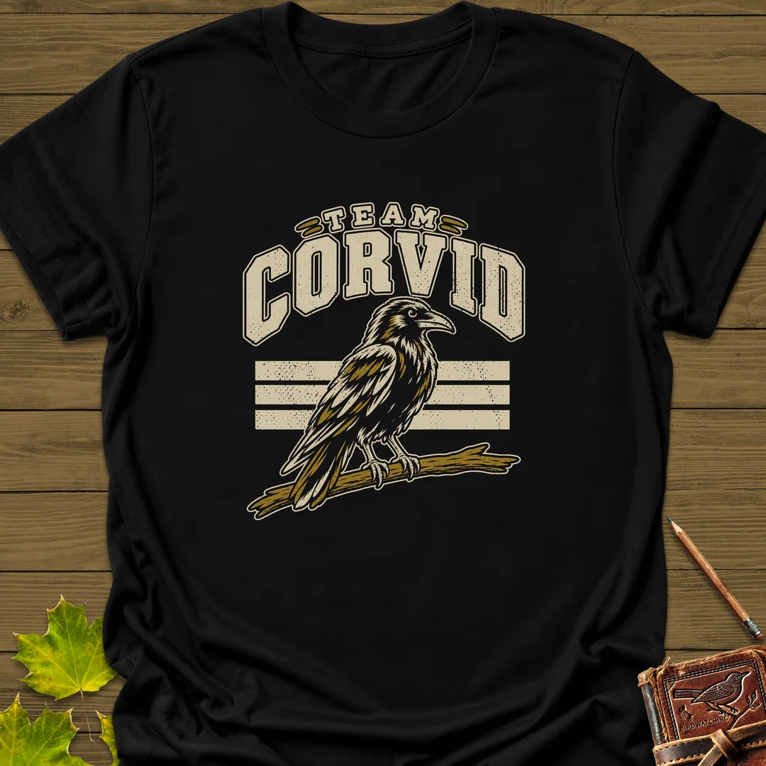 Team Corvid T-Shirt in Black