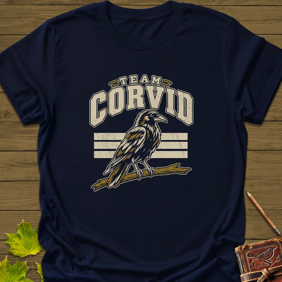Team Corvid T-Shirt in Navy