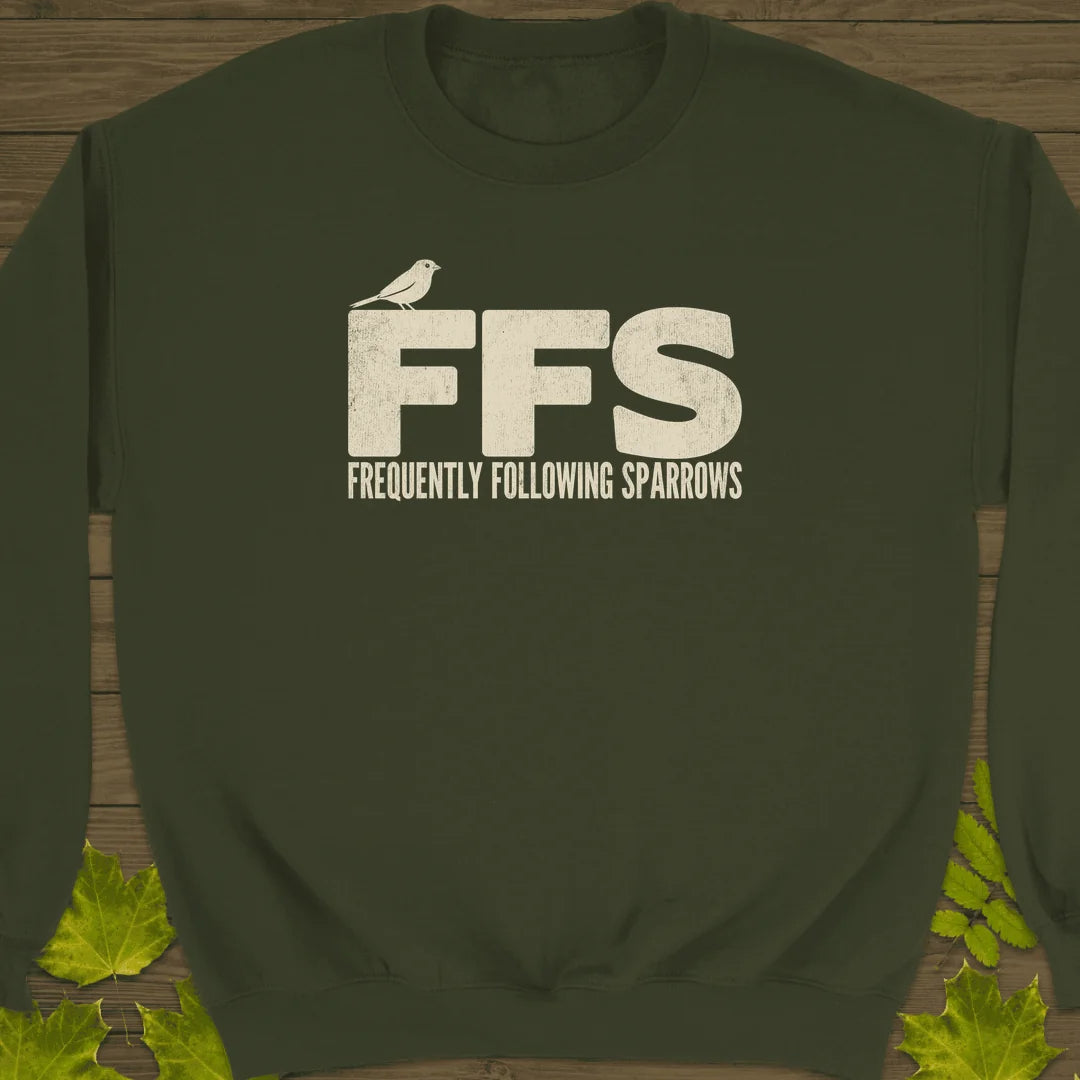 FFS Sparrows Sweatshirt in Military Green
