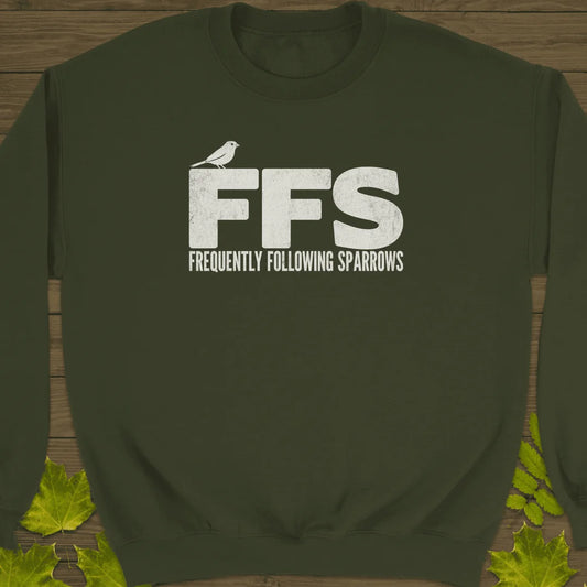 FFS Sparrows Sweatshirt in Military Green