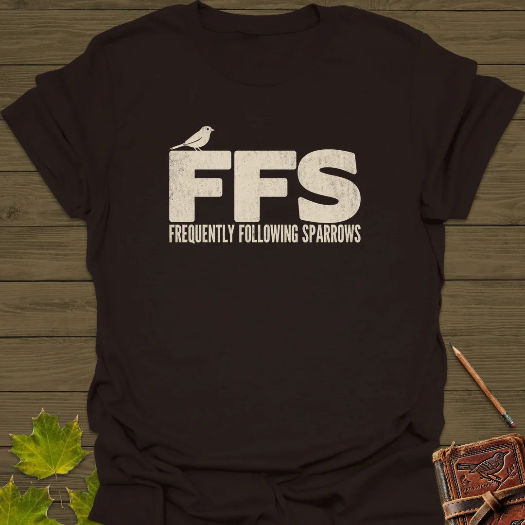 FFS Sparrows T-Shirt in Dark Chocolate