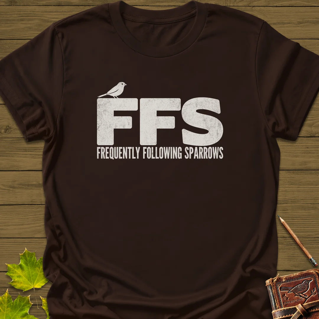 FFS Sparrows T-Shirt in Dark Chocolate