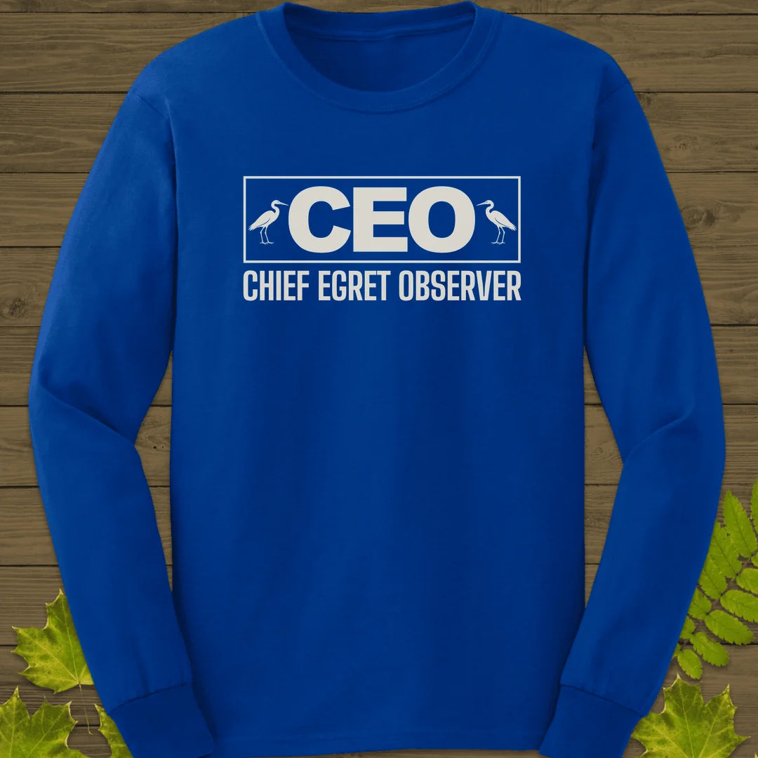 Chief Egret Observer Long Sleeve in Royal