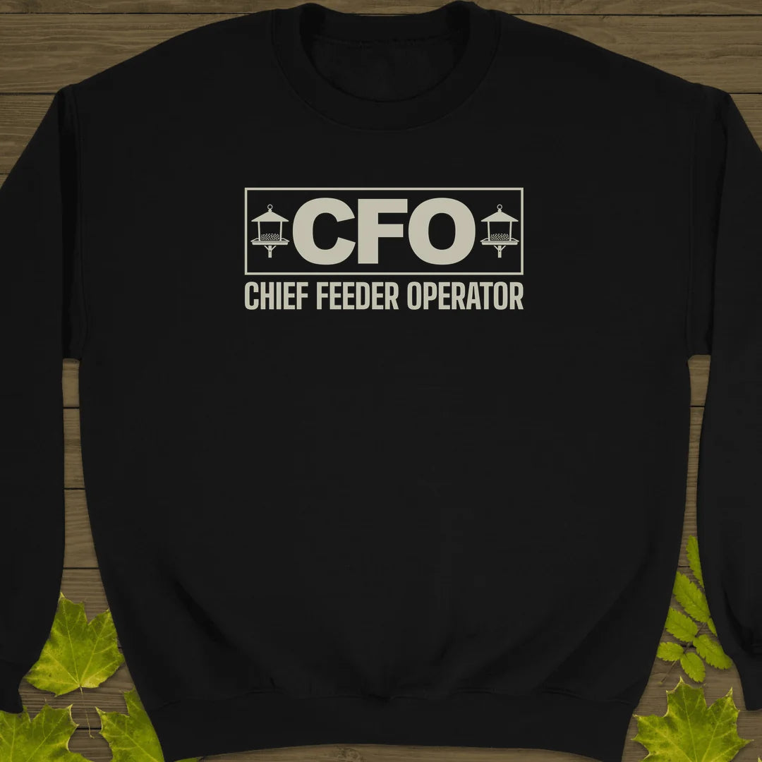 Chief Feeder Operator Sweatshirt in Black