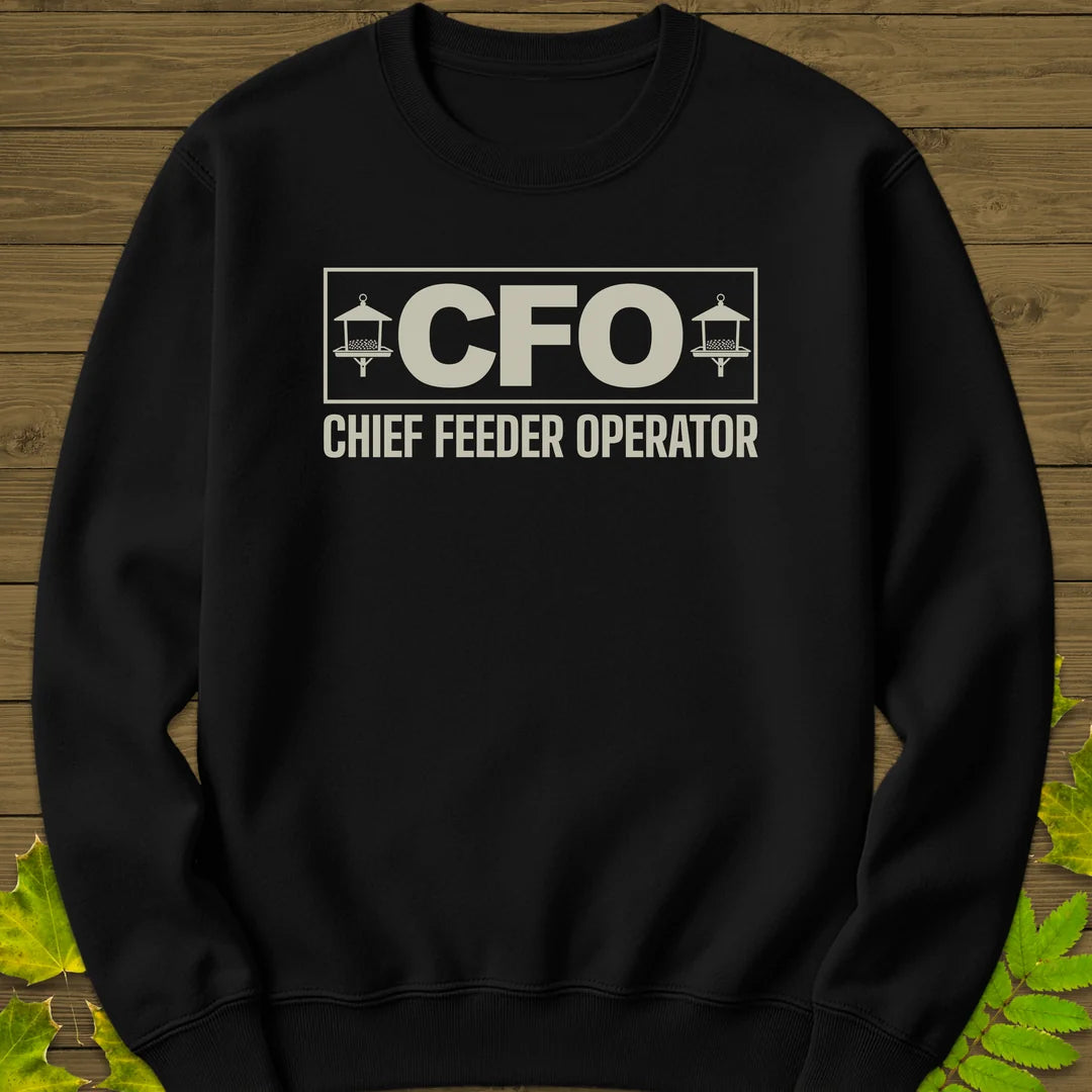 Chief Feeder Operator Sweatshirt in Black