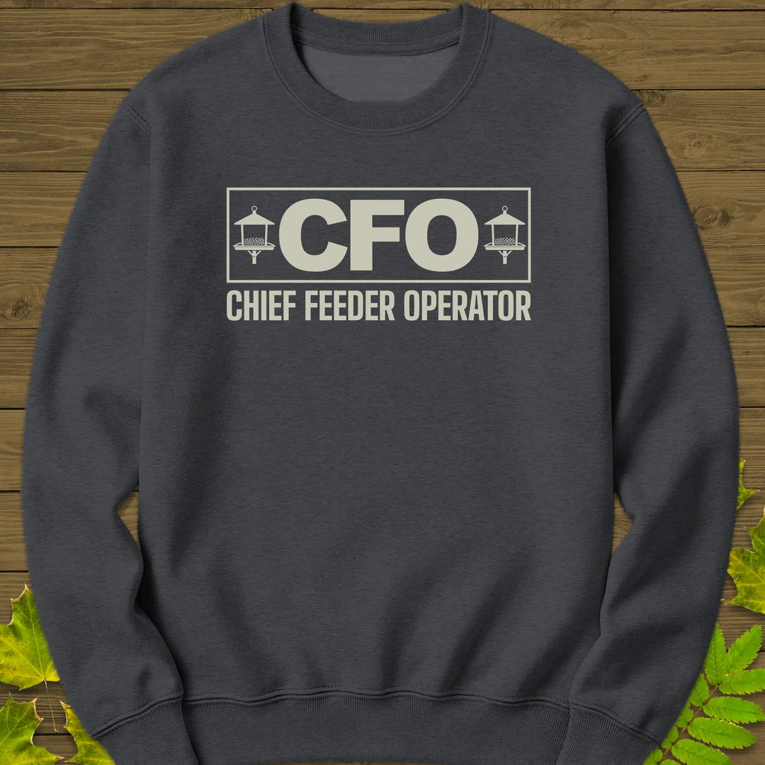 Chief Feeder Operator Sweatshirt in Dark Heather