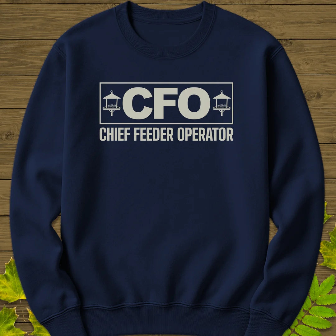Chief Feeder Operator Sweatshirt in Navy