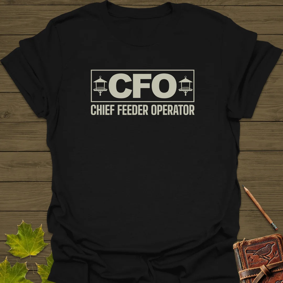 Chief Feeder Operator T-Shirt in Black
