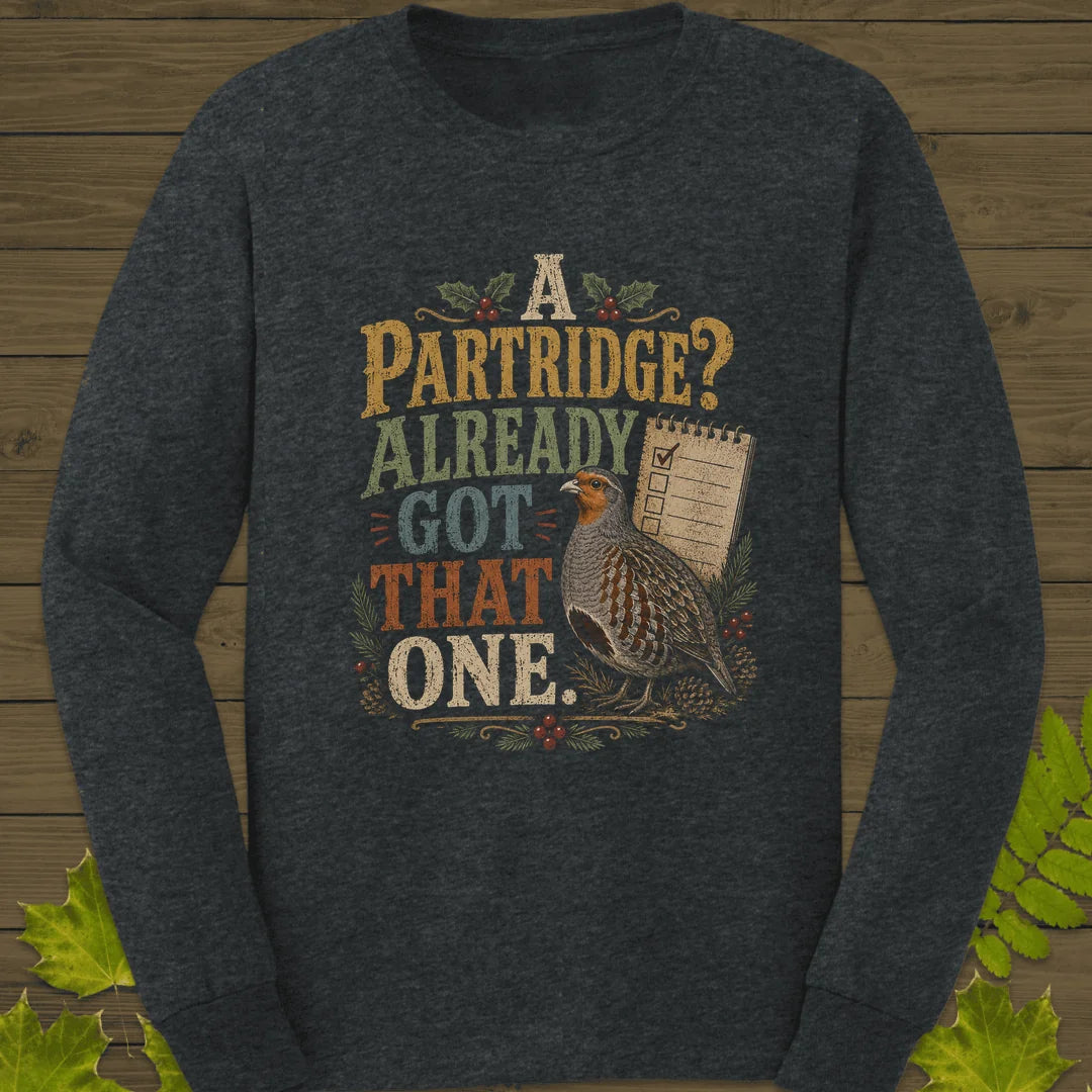 Already Got That One Long Sleeve in Dark Heather