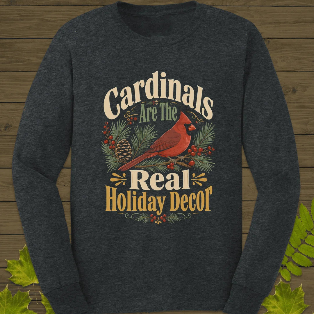 Nemesis Bird Wishlist Long Sleeve in Dark Heather