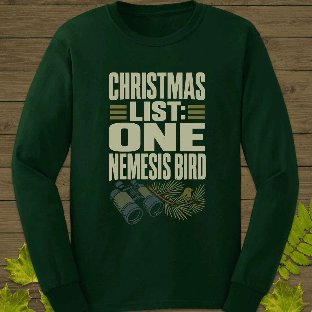 One Nemesis Bird Long Sleeve in Forest Green