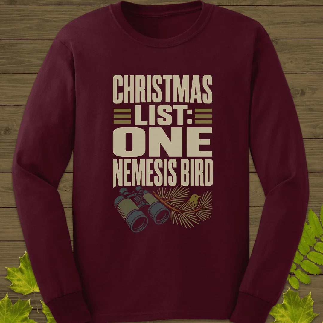One Nemesis Bird Long Sleeve in Maroon