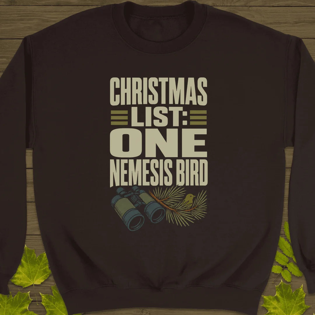 One Nemesis Bird Sweatshirt in Dark Chocolate