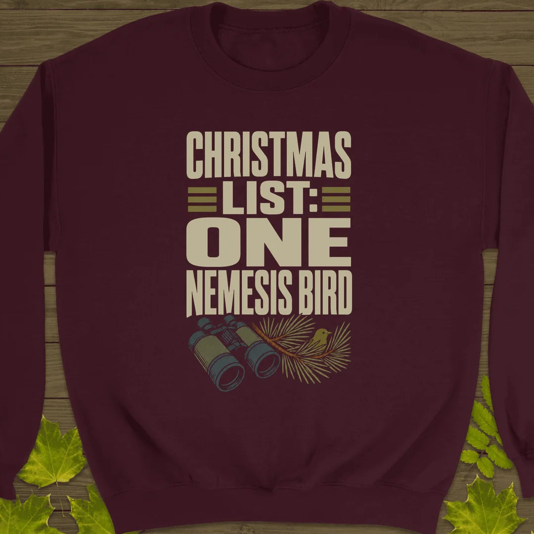 One Nemesis Bird Sweatshirt in Maroon